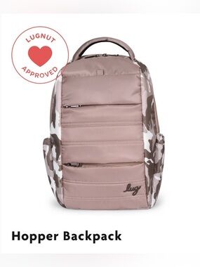 lug Hopper Backpack Camo Taupe Sand NWT
